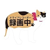 Biijo ドライブレコーダー 防水・耐熱 ステッカー シール サイズ 縦11.5cm×横14.5cmドライブレコーダーシール ドライブレコーダーステッカーあおり運転対策 (D.ミケ)