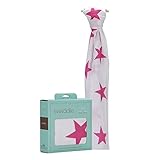 ADEN + ANAIS エイデンアンドアネイ スワドリングラップ トゥインクルピンク 8900 おくるみ 赤ちゃん