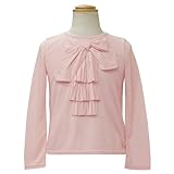 [クリスチャン・ディオール] Christian Dior リボン付 長袖Tシャツ CD-0253PK 8Aサイズ