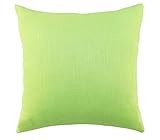 正方形/長方形キャンディカラー無地プリントクッションカバーCHEZMAXコットンスローピロSlipover Pillowslip枕カバーホームソファソファ寝具椅子シートバック 16*16''WITH 