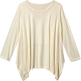 アルゴヴィア ハンカチーフヘムトップス(授乳口付き) M オフ 天竺 346107