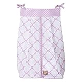 Trend Lab Orchid Bloom Diaper Stacker, Purple