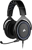 Corsair コルセア HS50 PRO STEREO Blue ゲーミングヘッドセット (PC PS5 PS4 Xbox series X/S Switch) CA-9011217-AP SP889