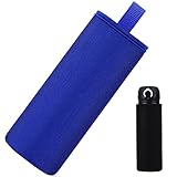 TKY 水筒カバー ペットボトルカバー 水筒ケース ボトルカバー ホルダー 持ち運び 保冷 保温 750ml (ブルー)