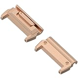バンドアダプター ガーミン Fenix 8 AMOLED 43mm / 7S Pro / 7S / 6S Pro / 6S / 5S / 5S Plus/Approach S70 42mm 適用 バンド交換金具 ガーミン調整器 コネクター 金属製ピンタイプ連結器 （ローズゴールド）