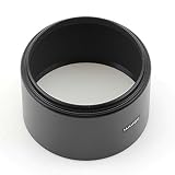 （パシュﾎﾟ）Pixco レンズフード メタルフード58mm ブラック 標準レンズ Canon Nikon Pentax Olympus Sony 対応