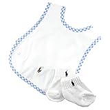 ポロ ラルフローレン スタイ POLO RALPH LAUREN ビブ よだれかけ ソックス 2足 ギフト セット ベビー 赤ちゃん 出産祝い プレゼント 661031 GIFT [並行輸入品]