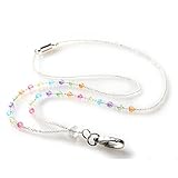 BooJeeビーズロリポップファッションビーズのストラップIDバッジホルダーネックレス BooJee Beads Lollipop Fashion Beaded Lanyard ID Badge Ho