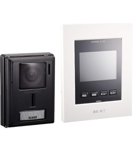 Amazon.co.jp: アイホン 玄関子機 カメラ付き ワイド ( 左右 約170