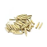 uxcell スタンドオフスペーサー　六角　スペーサー　真鍮　20mm x 26mm M3　オス‐メスネジ　50個入り