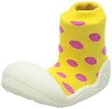 AD01-Yellow [ ポルカドット ] Attipas [ アティパス ] ベビーシューズ L(12.5cm)：1.イエロー