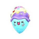 スクイーズ 低反発 おもちゃ Dafanet 低反発スクイーズ かわいい アイスクリーム 押し出すおもちゃ やわらかなデザイン ストレス解消 癒しグッズ 握る ストレス発散 もちもち 柔らかいおもちゃ