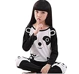 (チェリーレッド) CherryRed 子供 子供 子供パジャマ ルームウェア 寝間着 上下2点セット 女の子 男の子 綿 140 ブラック