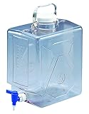 NALGENE ナルゲン透明活栓付角型瓶2322 20L /5-058-02
