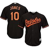 アダム・ジョーンズBaltimore Orioles # 10 Youth Cool Base Alternate Jerseyブラック – Youth Medium 10 / 12