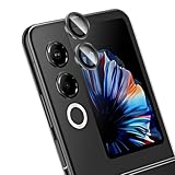 【2枚セット】For Nubia flip 2 カメラフィルム カメラカバー【旭硝子素材 9H強度】耐衝撃 飛散防止 キズ防止 高透過率 指紋・汚れ防止 気泡ゼロ 露出オーバー防止 簡単貼り付け 対応 Nubia flip 2 レンズ保護フィルム ブラック