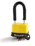 ガードセキュリティ55128 Weatherproof Longシャックル南京錠キー設定異なる、2 – 5 / 16インチ 55128 1