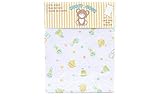 Honey Baby 100% Cotton Neutral Fitted Crib & Toddler Bed Sheet (Baby Toys) by HONEYBABY