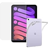 ClearView [TPUケース付] iPad mini (第7世代/第6世代) iPad mini7/6 8.3インチ 用 液晶 保護 フィルム 清潔 目に優しい アンチグレア ブルーライトカット タイプ 日本製