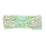 Lovoski 赤ちゃん　女の子　花　ウサギの耳　ヘアバンド　ターバン　ヘッドバンド　カチューシャ　全４色 - グリーン