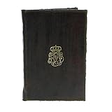HomArtロイヤルEmbossed Journal – モノグラム(ブラウン) 4763-13