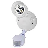 Morris Products 72567BR & Nameinternal 14W 5000K single Head Led Motion Activated Security Flood Lig