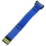 RIP-TIE ケーブルラップ／バックル付 25.4X152.4mm 青 10パック HB-06-010-BU