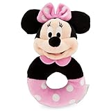 Disney ディズニー Minnie Mouse Rattle 赤ちゃん ベイビー キッズ 子供 ミニーマウス ピンク ぬいぐるみ がらがら おもちゃ ミニー