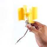 風力発電機 - Delaman 垂直、マイクロ、小型モーター、実験模型、知育玩具