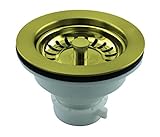 ウエストブラスd2143p-50 3 – 1 / 2インチ高密度ポリプロピレンプラスチックpush-pull Kitchen Sink Strainer、 D2143P-03