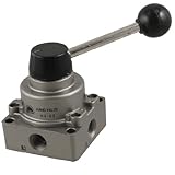 uxcell ハンドレバーバルブ　ハンドバルブ　72×72 X 85mm　プラスチック　　VH200-03