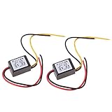 Perfk 2個入り　降圧電源モジュール　DC-DCステップダウン　12V〜3.3V 　2Aカー　電源アダプタ