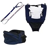 POLBAN　ポルバン　ポーチ本体・ダブルショルダーセット（ネイビー）おもちゃホルダー付