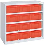 (代引不可)SAKAE(サカエ):コンテナラック スケルトンコンテナ付 SCR-95DRE