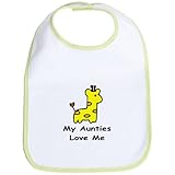 CafePress Pride My Aunties Love Me Bib - Standard Kiwi [Apparel] by CafePress