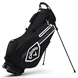 Callaway Golf 2021 Chevスタンドバッグ、ブラック/チャコール/ホワイト