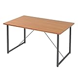 テーブル センターテーブル アンティーク風 カフェスタイル ダイニングテーブル 130cm幅 カラー：ブラック/ブラウン