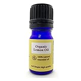 アロマ エッセンシャルオイル (精油) 100%ピュア オーガニック認証 原料使用 レモン オイル 5ml アンドエスエイチ