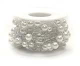 26 ft. Beaded Wire-white/silver by OASIS Floral Products