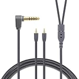 3APLUS HBC13 リケーブル IE40Pro イヤホンケーブル 4.4mmバランス接続 4芯 高純度OFC銀メッキ SENNHEISER用 IE40 Proに適合 4.4mm L字型 120cm