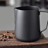 Ｅｕｉｕｘｏｙ ミルクピッチャー ラテアート ミルクジャグ 350ml/600ml フッ素加工 ミルク ピッチャー ステンレス製 ステンレススチール 耐熱 初心者 プロ ギフト (350ml) (350ml*2)