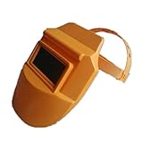 工具　溶接用　保護用品　ヘルメット　かぶと　作業用　溶接用性よく　イエロー