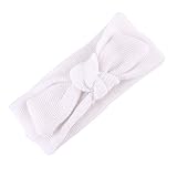 Domybest 子供ヘアバンド コットンのベルト かわいいボウタイを飾る 暖かく保つ 百日記念 誕生日 出産祝い プリンセス風 良い弾力性 写真小道具 1-3歳に適して 3色