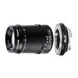 TTArtisan 100mm f/2.8 "バブルボケ" M42マウント 単焦点レンズ フルサイズ 中望遠 マニュアルフォーカス + ライカM用のマウント変換アダプター K&F Concept KF-42M2