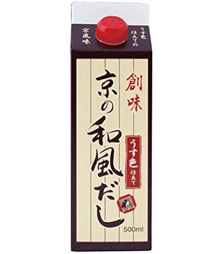 Amazon.co.jp: 創味食品 創味 京の和風だし 1000ml紙パック×6本入×(2