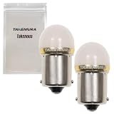 Takenous 竹村商会 S25 LED シングル ルミナスルーセントバルブα バスマーカー用 BA15s 2個セット (濃いアンバー)