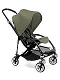 Bugaboo Bee 3 Black Frame Stroller With Dark Khaki Seat (Dark Khaki) by Bugaboo [並行輸入品]