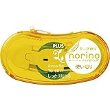 プラス ノリノビーンズ しっかり貼れる イエロー (39077) 39077 テープのり