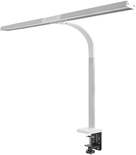 Amazon | wasser 40 LED クランプライト おしゃれ デスクライト 目に