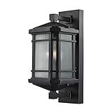 Aluminum Sconce in Matte Black [並行輸入品]